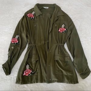 Charlotte Russe floral coat